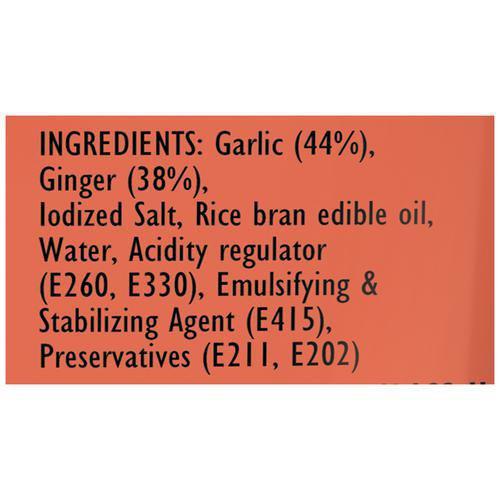 Buy Everest Ginger Garlic Paste No Added Colours & Flavours 100 g